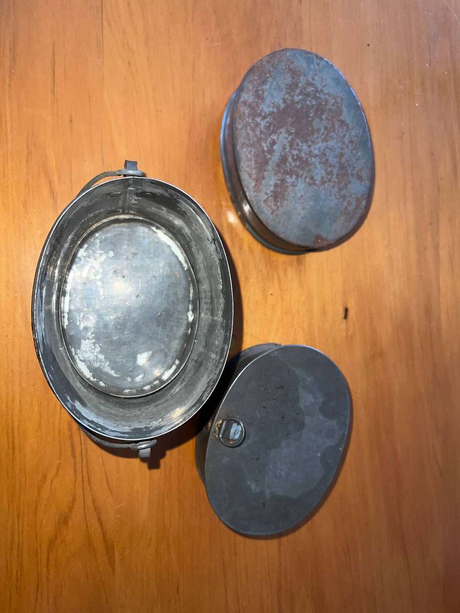WW1 British Army D shaped mess kit