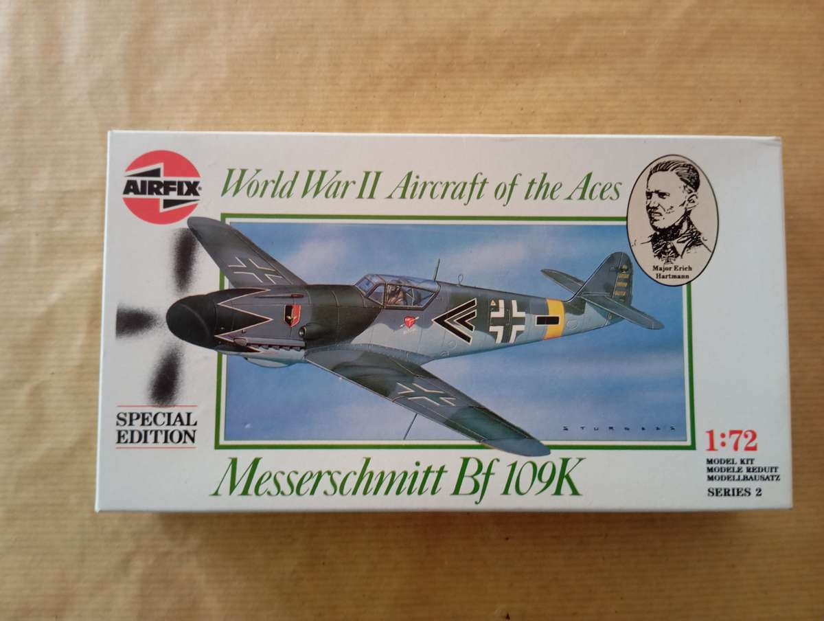 Scaled Model Kit 1:72 - Messerschmitt Bf109K - Airflix