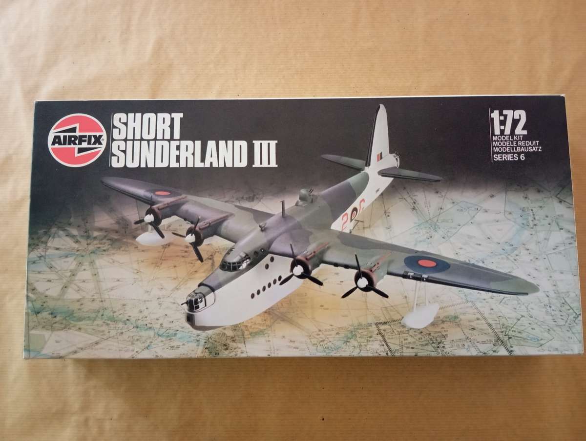 Scaled Model Kit 1:72 - Short Sutherland III - Airflix