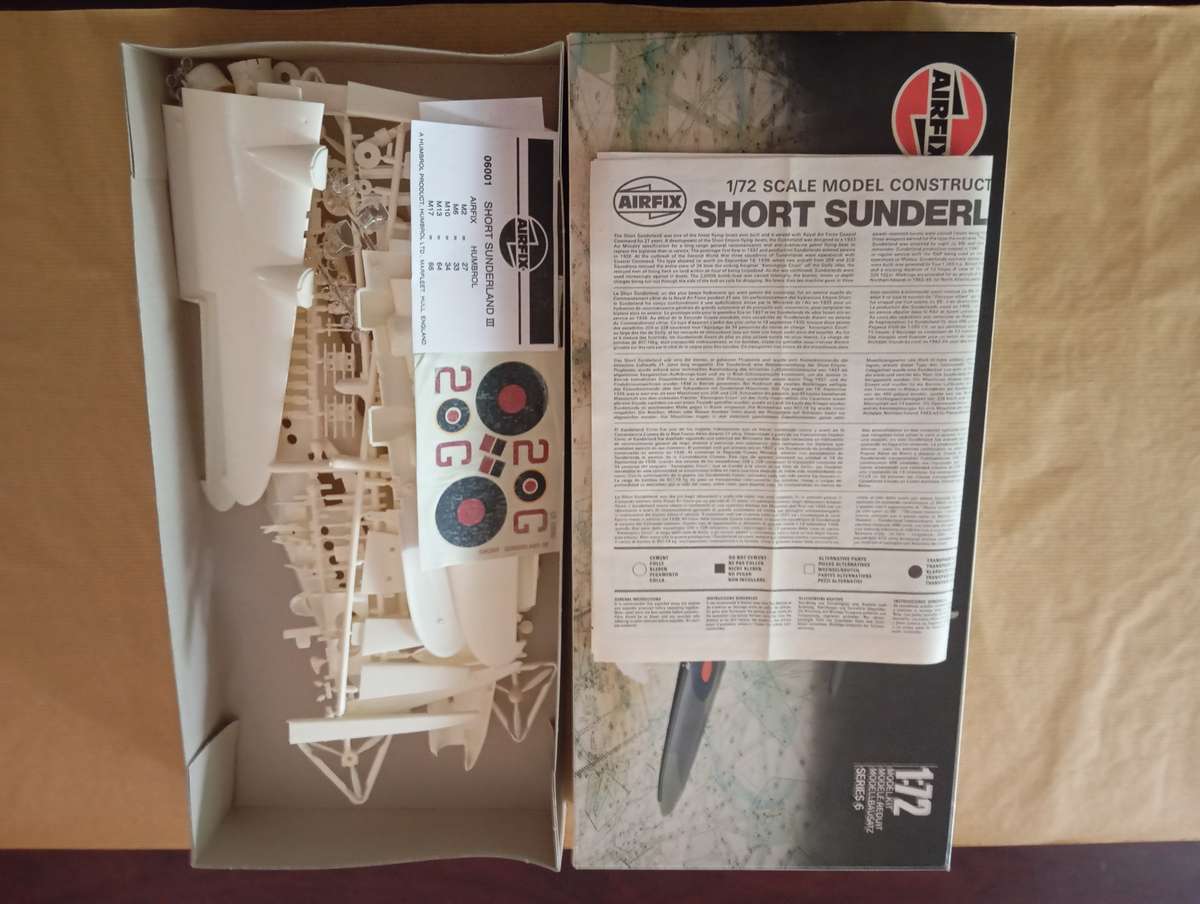 Scaled Model Kit 1:72 - Short Sutherland III - Airflix