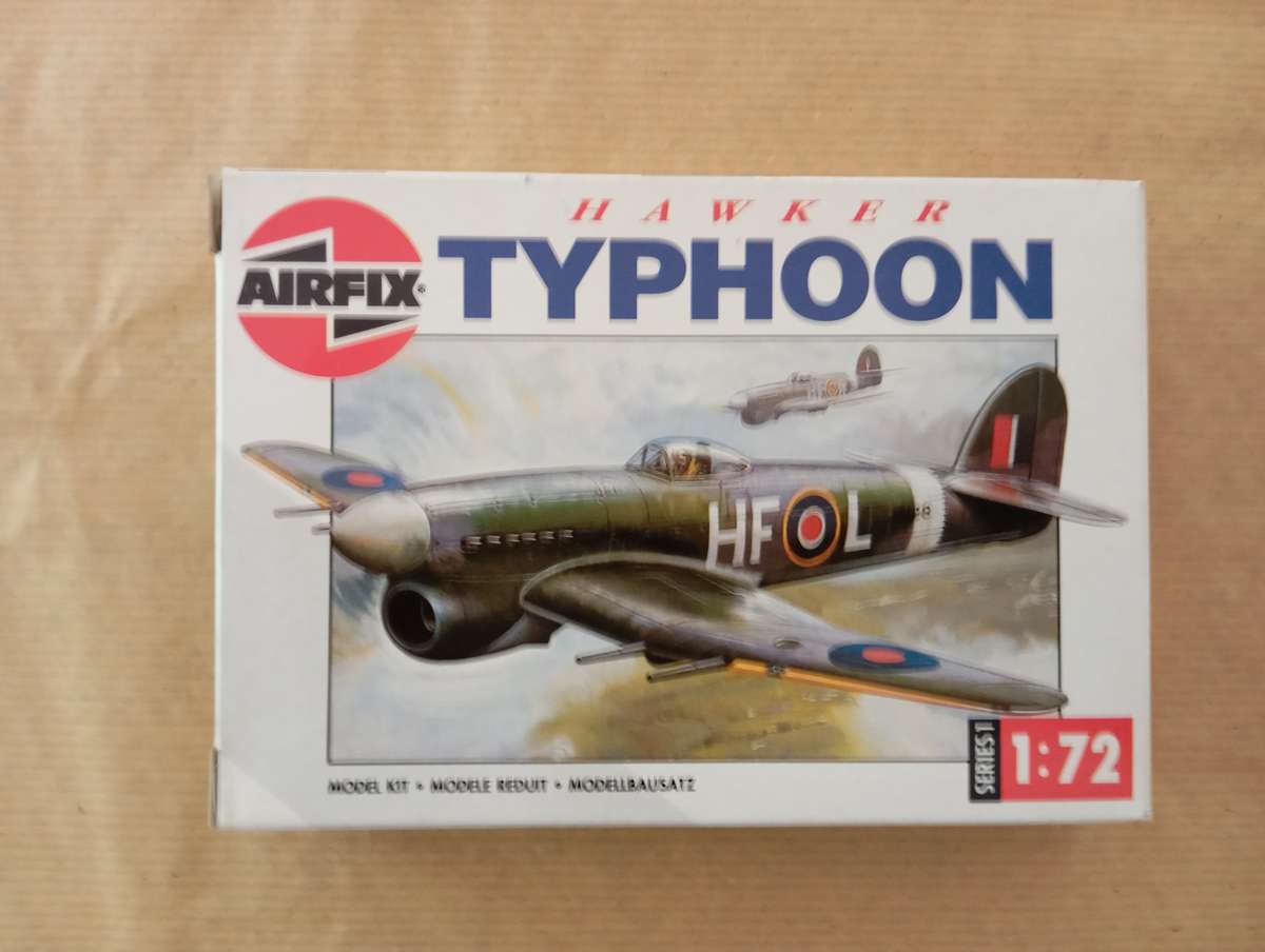 Scale Model Kit 1:72 - Hawker Typhoon - Airfix