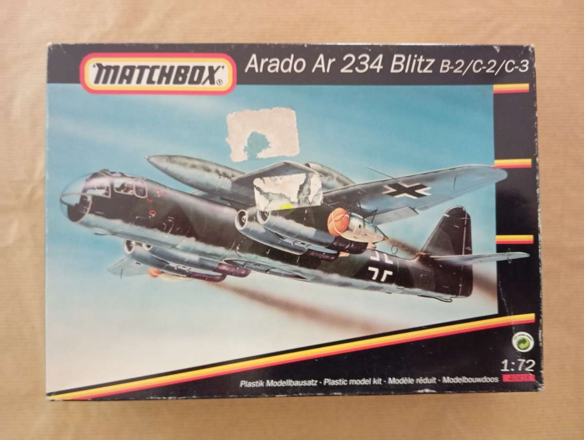 Scale Model Kit 1:72 - Arado Ar 234 Blitz - Matchbox