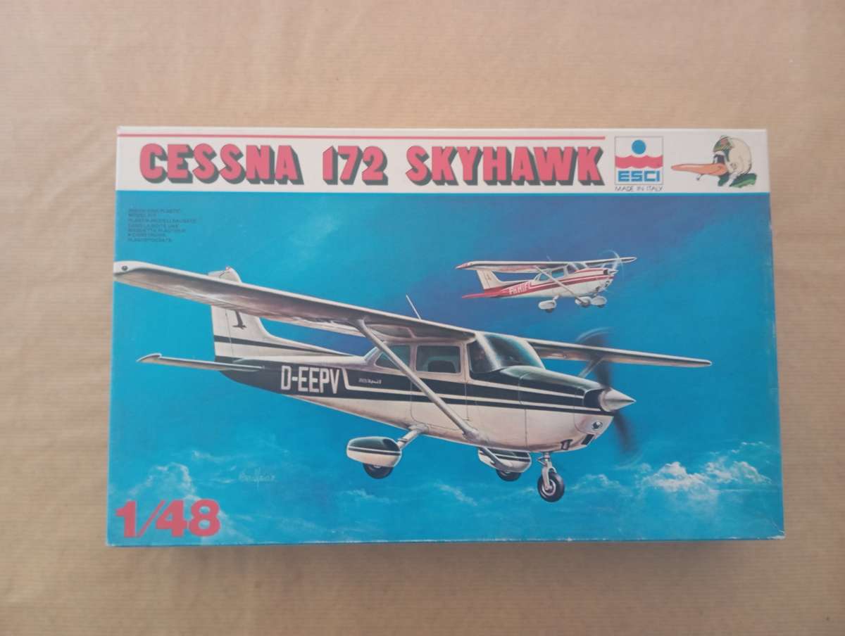 Scale Model Kit 1:48 - Cessna 172 Skyhawk - ESCI