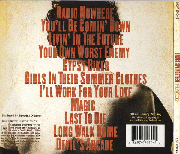 Bruce Springsteen - Magic (Music CD)
