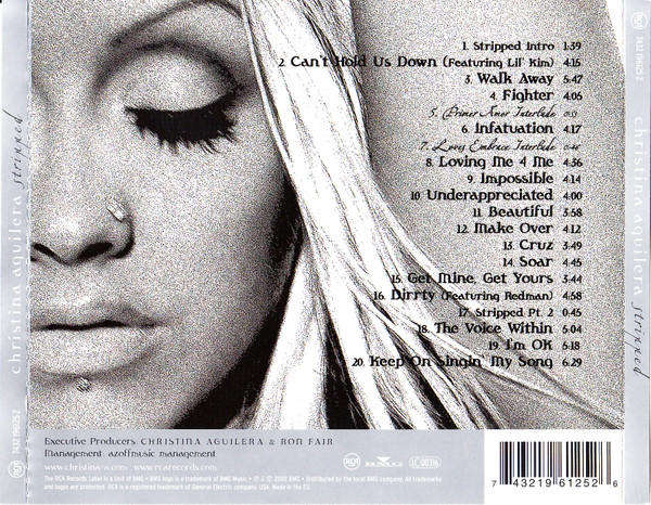 Christina Aguilera - Stripped (Music CD)