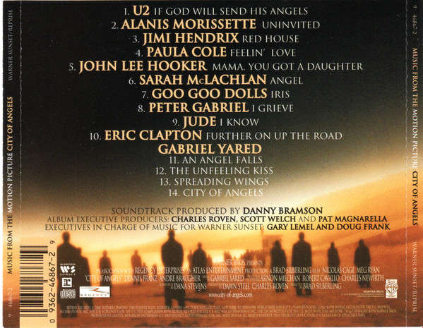 City of Angels - Music From The Motion Picture (Music CD)