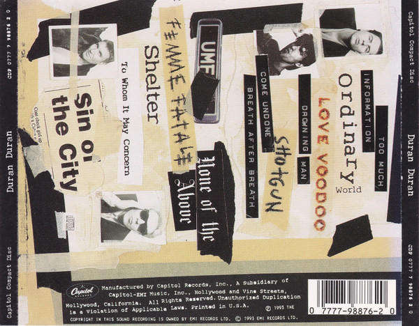 Duran Duran (Music CD)