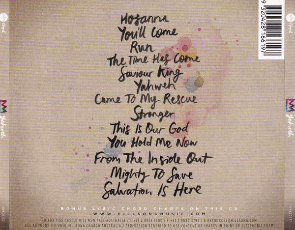 Hillsong Chapel  Yahweh (Music CD)