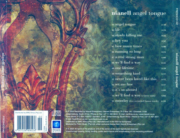 Nianell - Angel Tongue (Music CD)