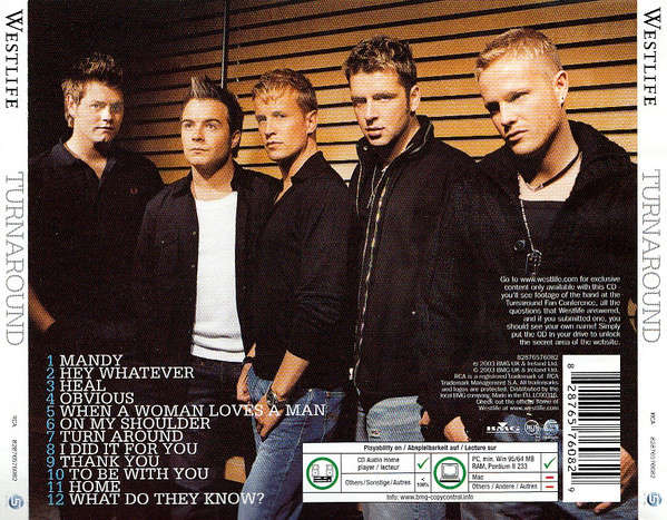 Westlife - Turnaround (Music CD)