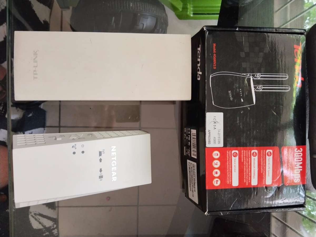 Router and two Extenders