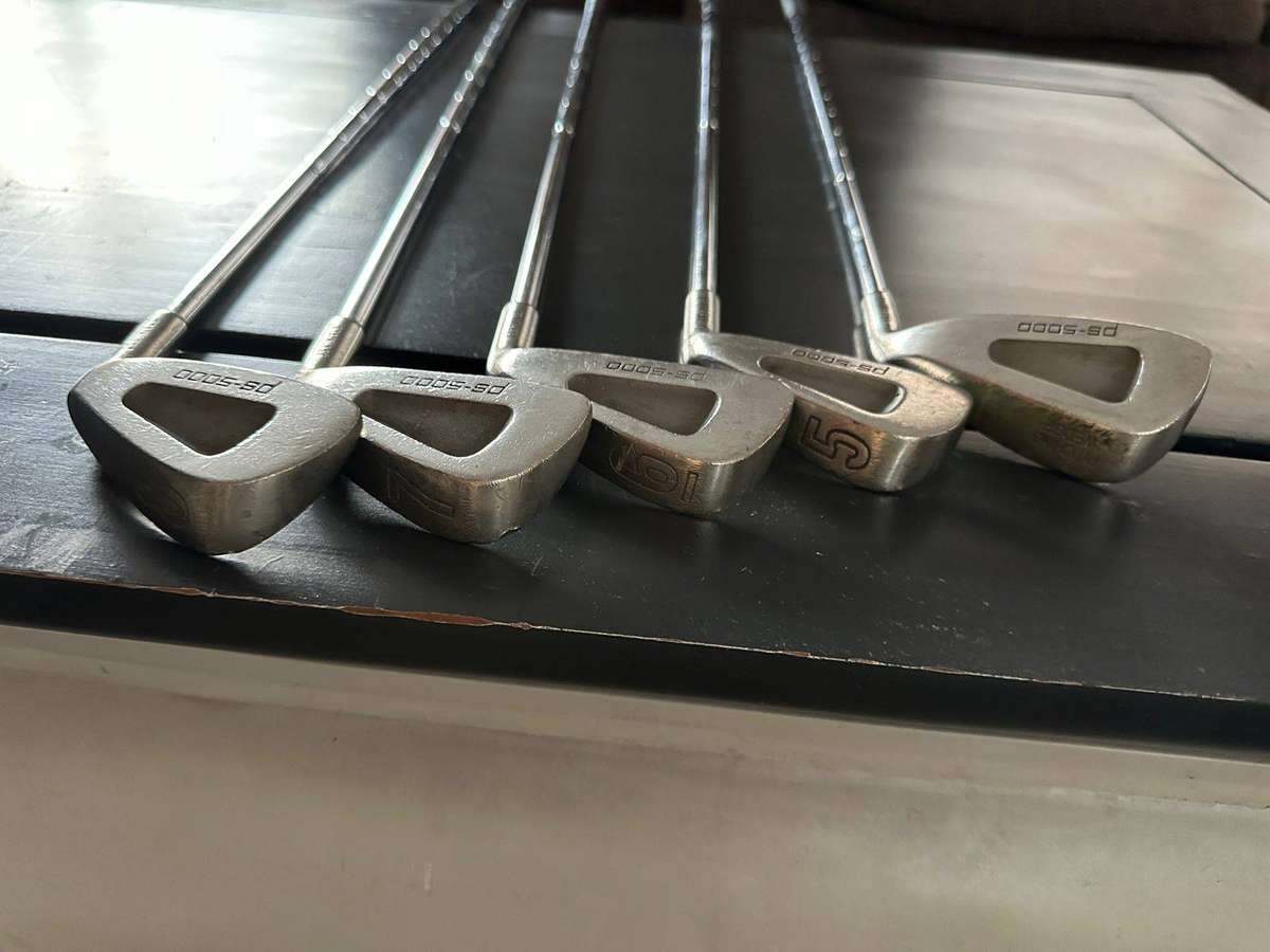 Ps 5000 clubs    S    5 iron 6 iron 7 iron 8 iron