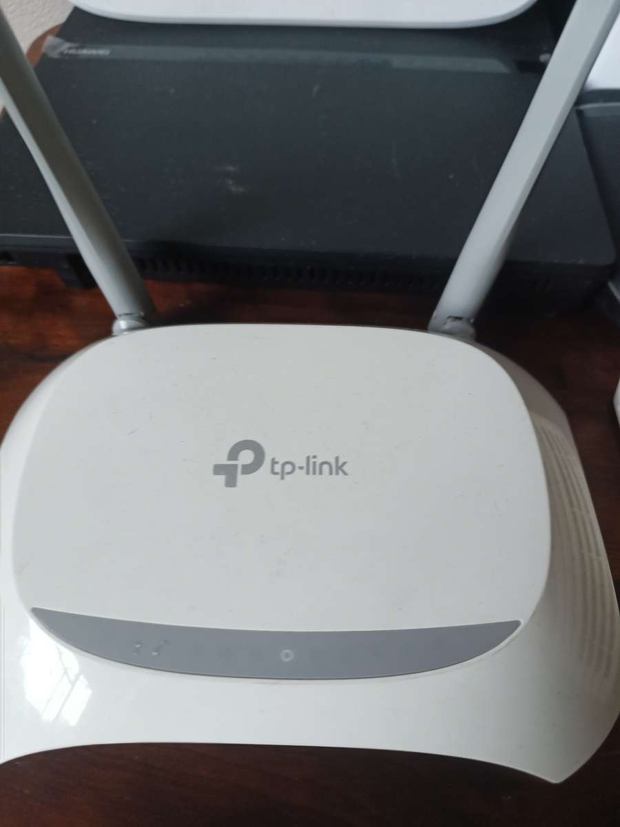 Lot of various Routers and power cables