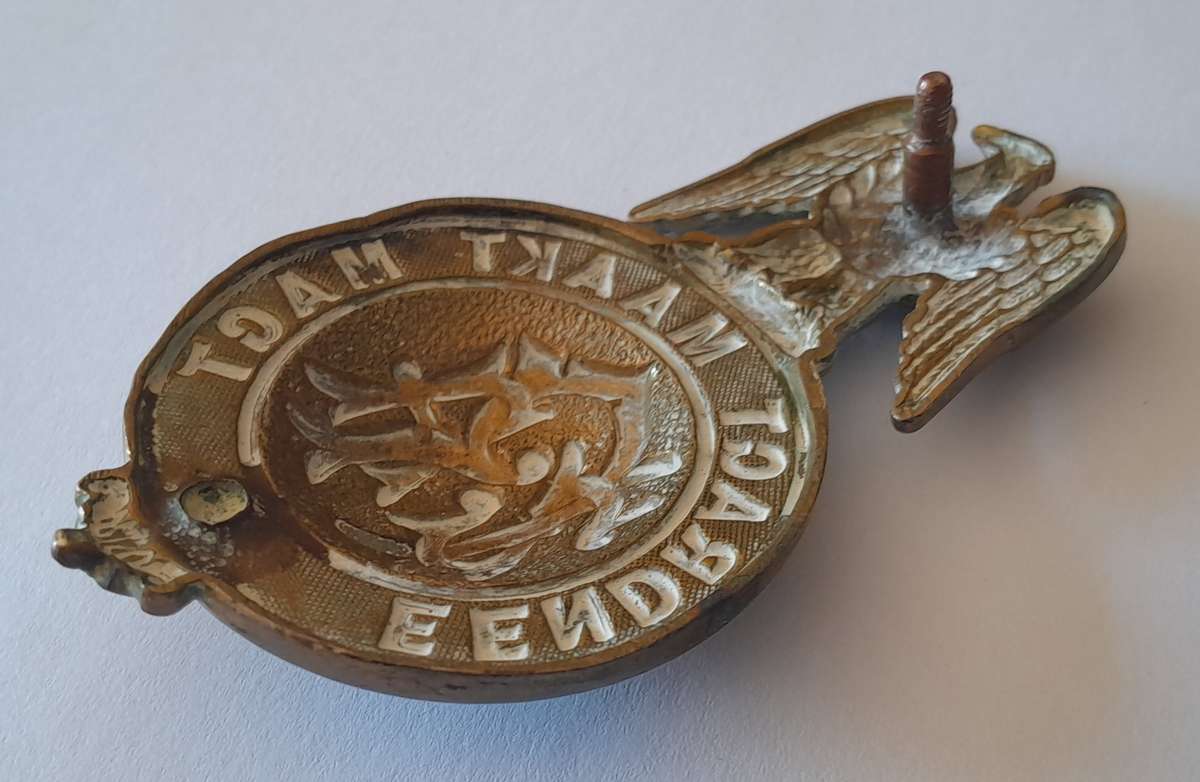 Boer War ZARP (Zuid-Afrikaansche Republiek Politie) Martingale Badge. 9 x 5cm.