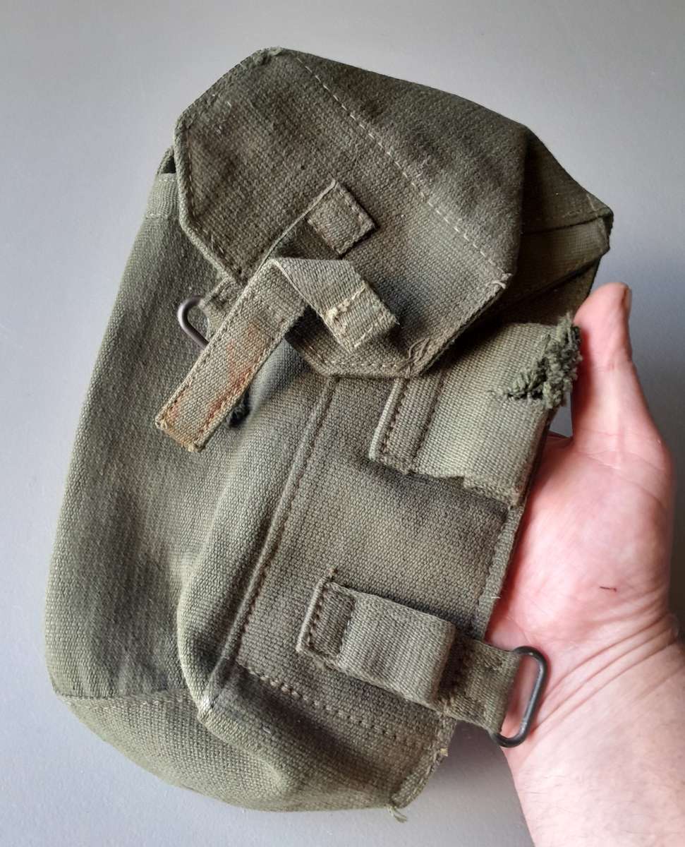 Vintage SADF Webbing Pouch..