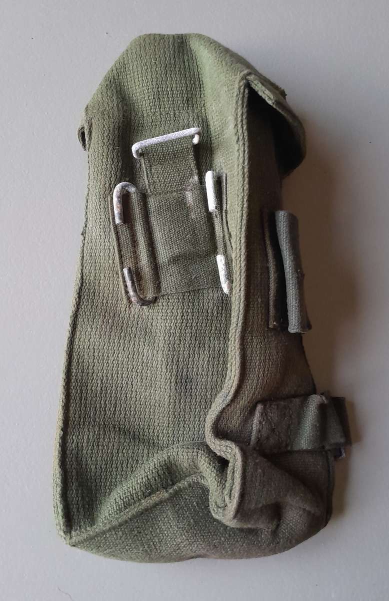 Vintage Webbing Ammo Pouch.