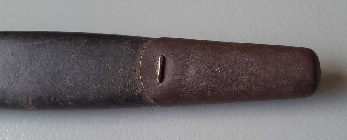 WW1 1915 Pattern 1907 Sword Bayonet By Wilkinson Sword With Leather Scabbard.