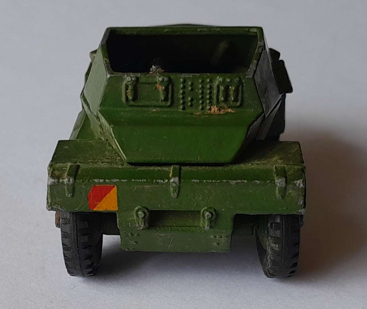Dinky Toys 673 Scout Car In Original Box.