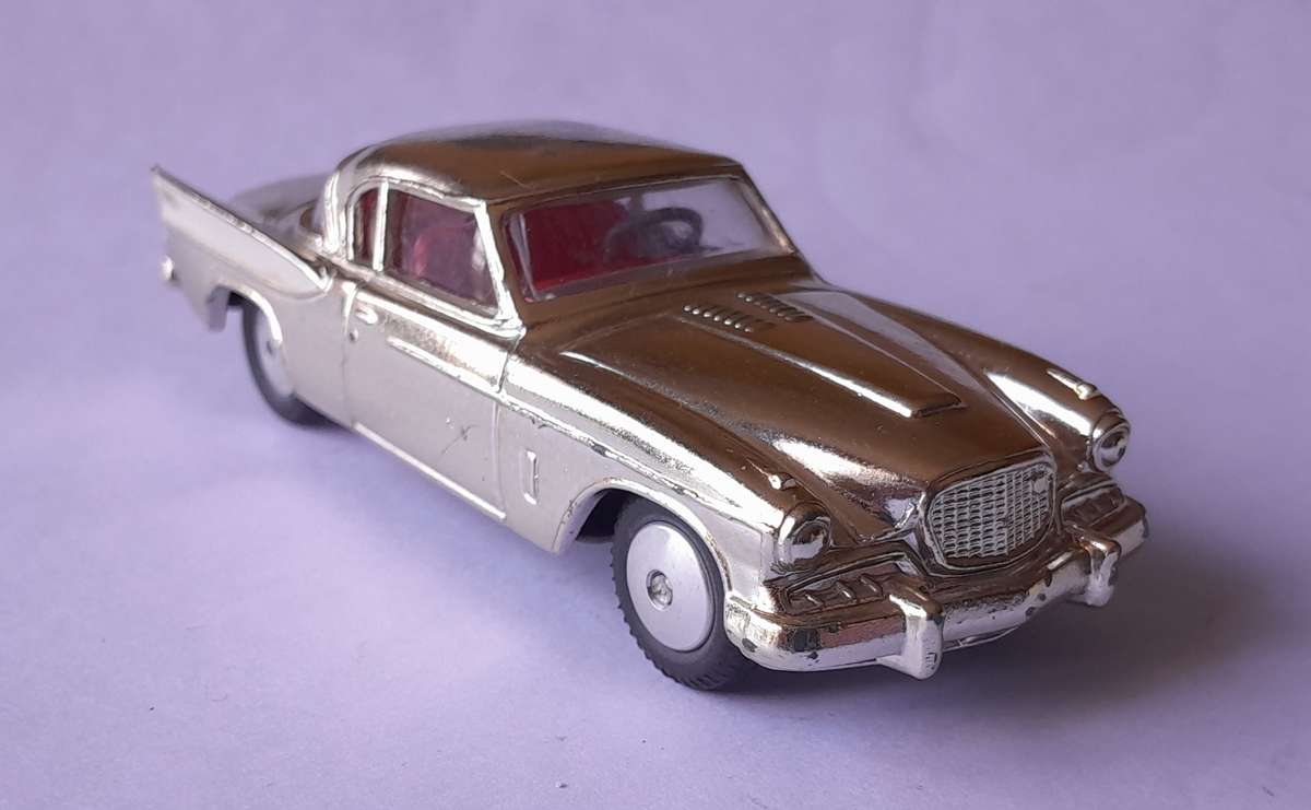 Corgi Toys 211S Studebaker Golden Hawk In Original Box. 11.4cm.