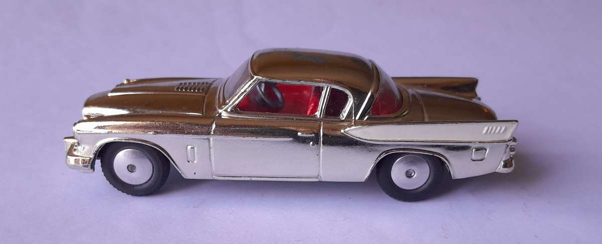 Corgi Toys 211S Studebaker Golden Hawk In Original Box. 11.4cm.