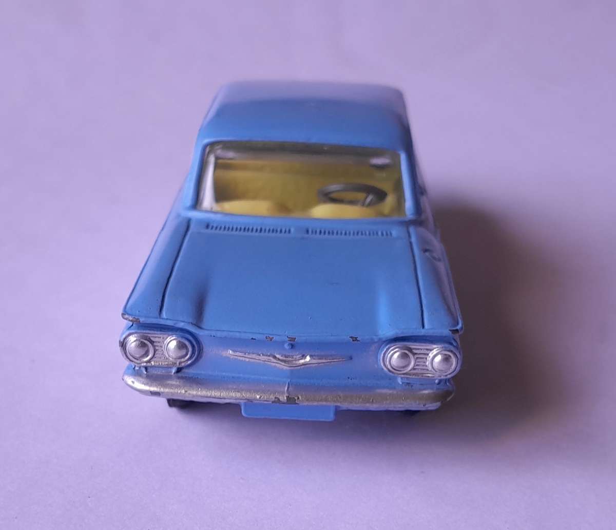 Corgi Toys 229 Chevrolet Corvair In Original Box. 9.7cm.