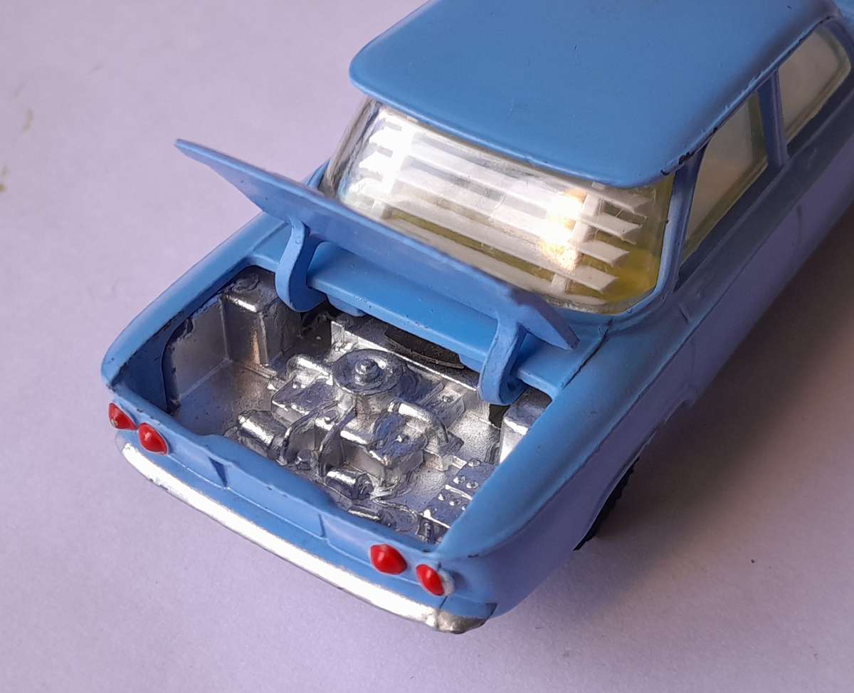 Corgi Toys 229 Chevrolet Corvair In Original Box. 9.7cm.