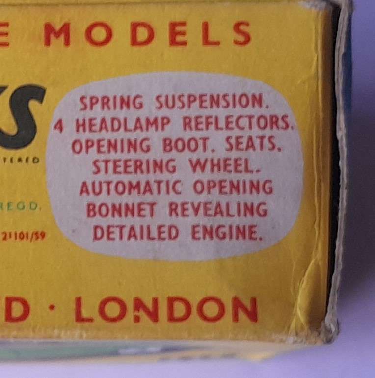 Corgi Toys 238 Jaguar Mk X Saloon In Original Box. 11.5cm.