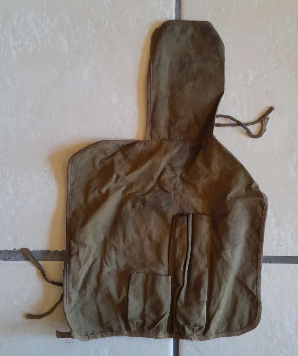 Vintage SADF R1 Rifle Cleaning Kit Holder (Holder Only).