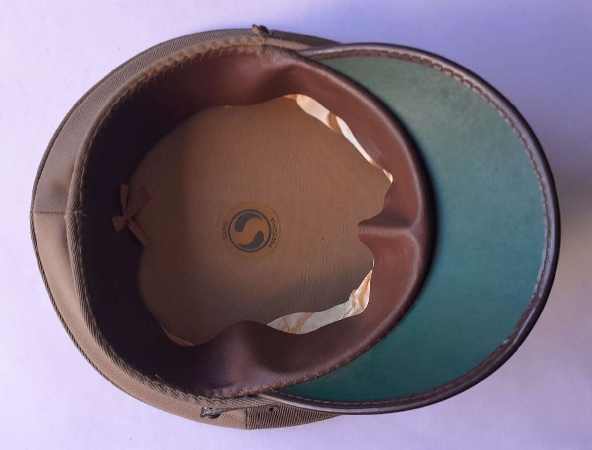 Vintage SADF Peak Cap By "SAPHI, Pretoria". Mint Condition.