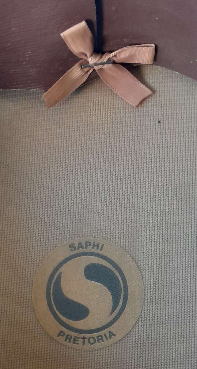Vintage SADF Peak Cap By "SAPHI, Pretoria". Mint Condition.