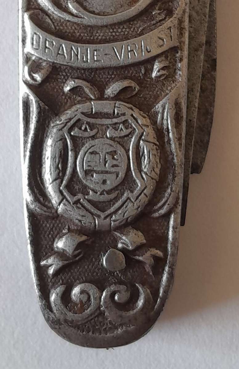 Boer War Paul Kruger / General De Wet Pocket Knife By Amefa.