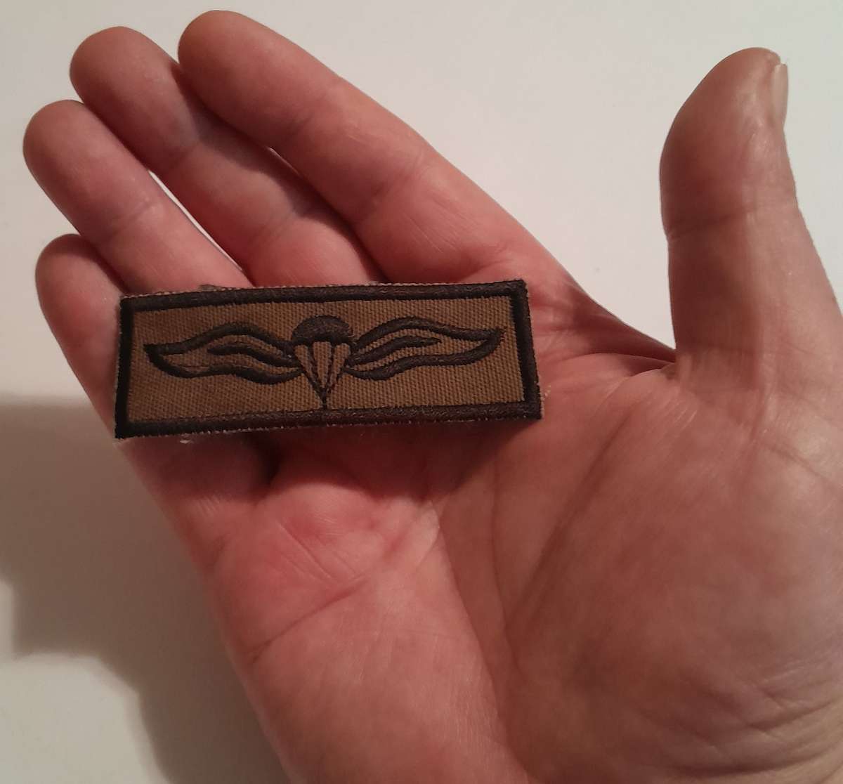 SADF Parachute Wings Qualification Badge - Static Line.