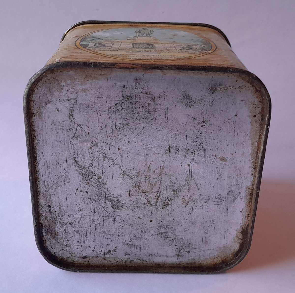 Vintage 1855-1955 Pretoria Eeufees Metal Coffee Tin.