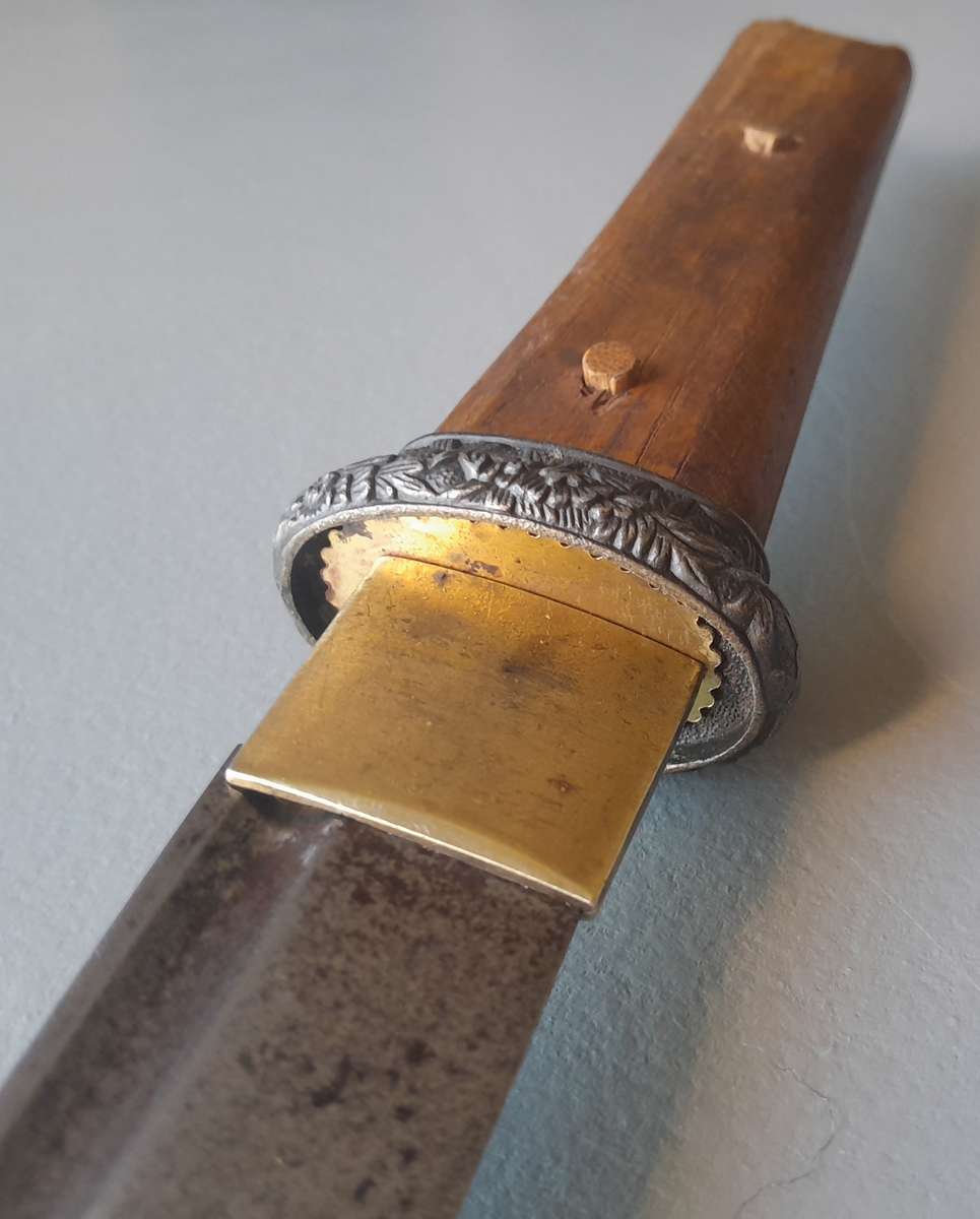 Early Japanese Wakizashi Short Sword. Possibly WW2.