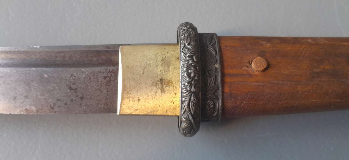 Early Japanese Wakizashi Short Sword. Possibly WW2.