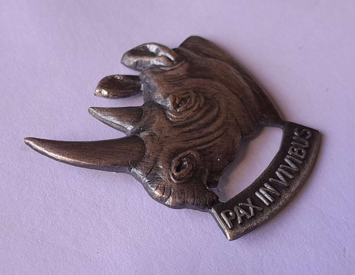 SADF Army SWATF 101 Battalion Beret Badge.  No Lugs.