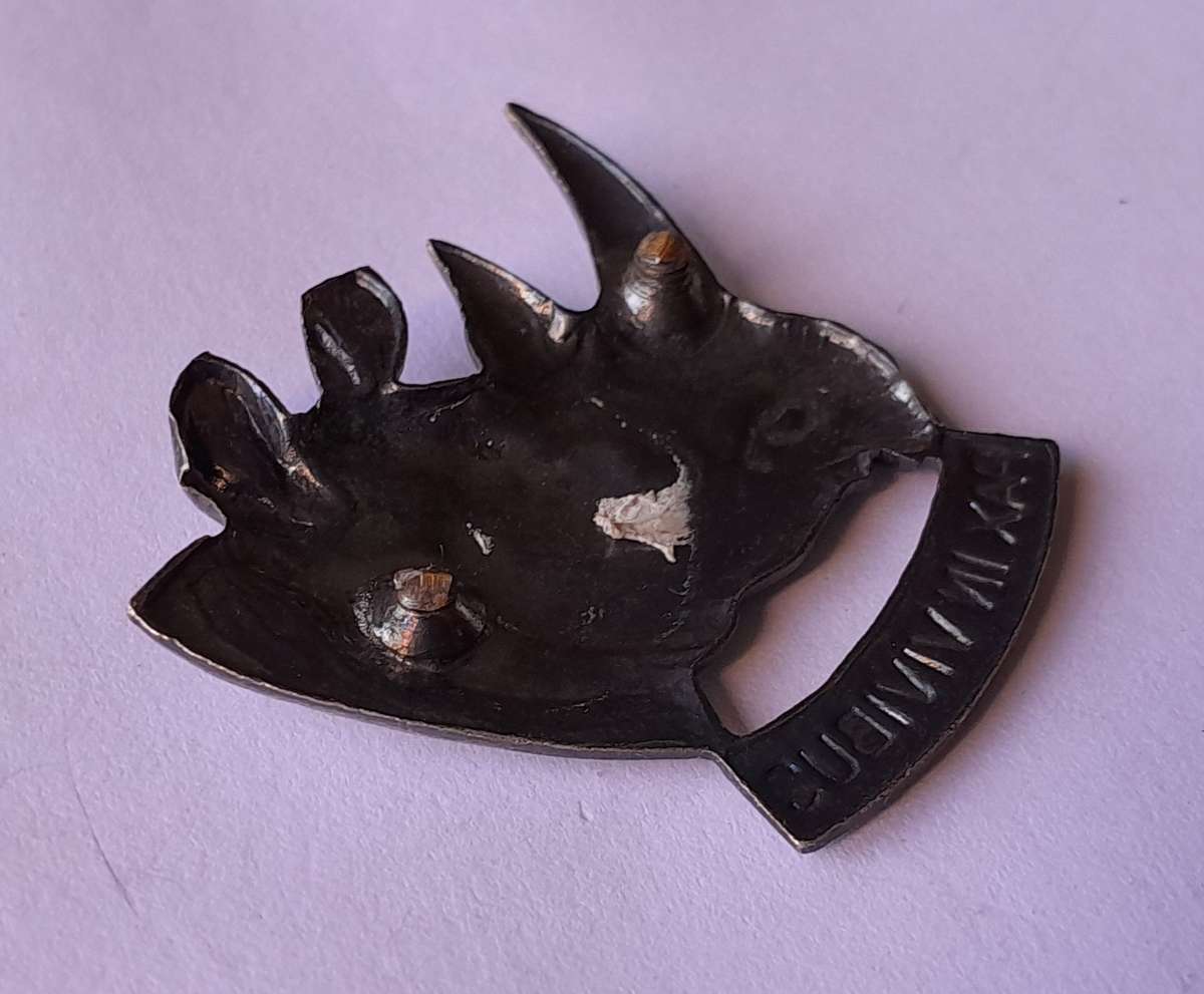 SADF Army SWATF 101 Battalion Beret Badge.  No Lugs.