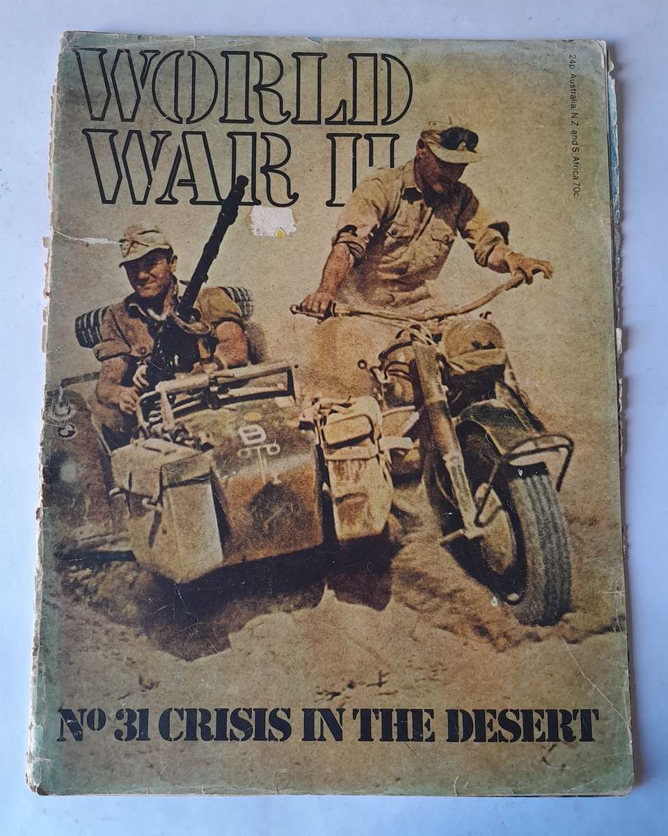 "Reserved" Vintage World War II Magazine Number 31 "Crisis in the Desert".