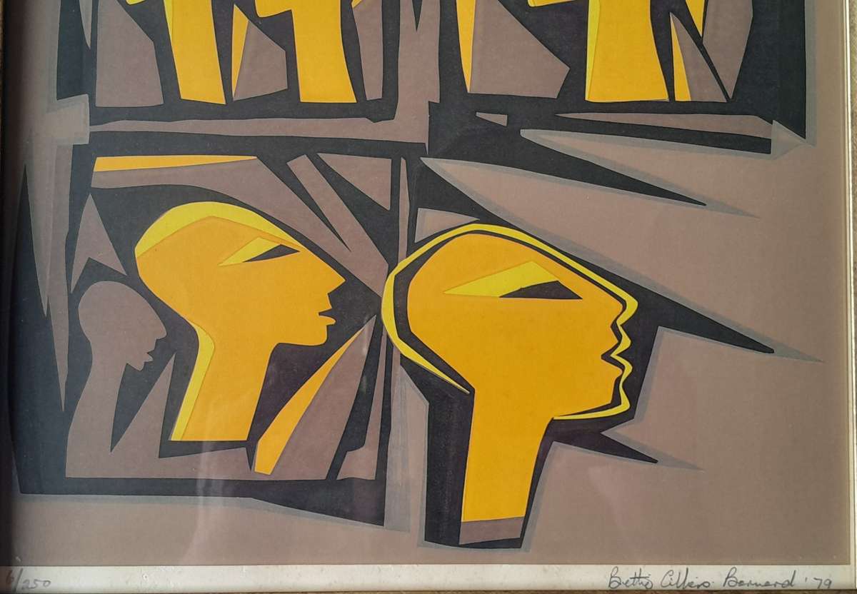 SA Artist Bettie Cilliers-Barnard Limited Edition Print. Signed, Dated & Numbered. 47x35cm.