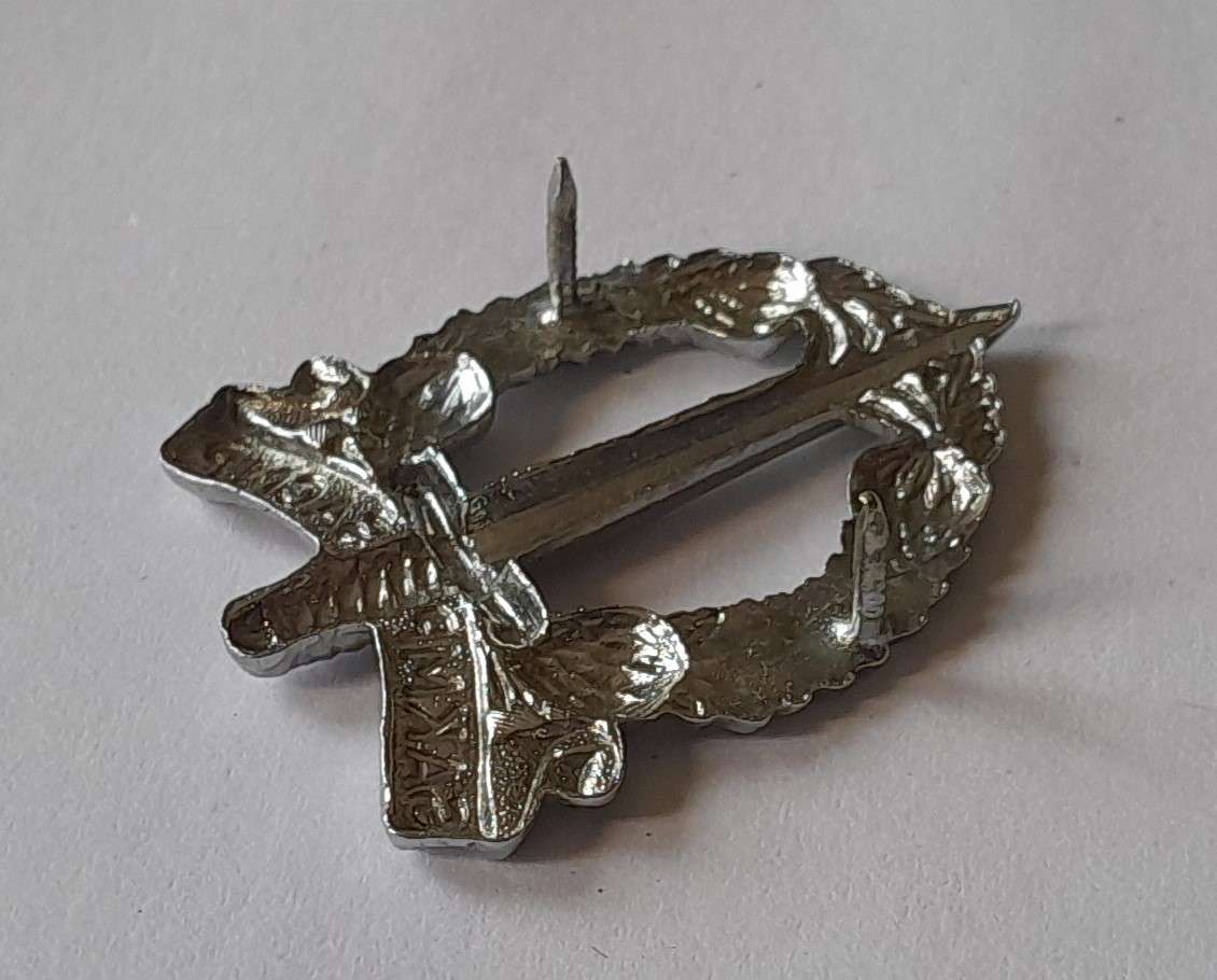 SADF Military Police Badge.  Pins Intact.
