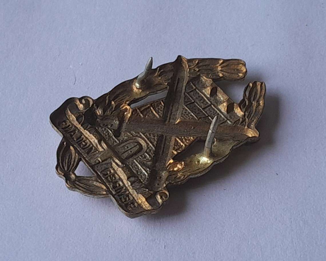 SADF Special Services Corps Badge.  Pins Intact.