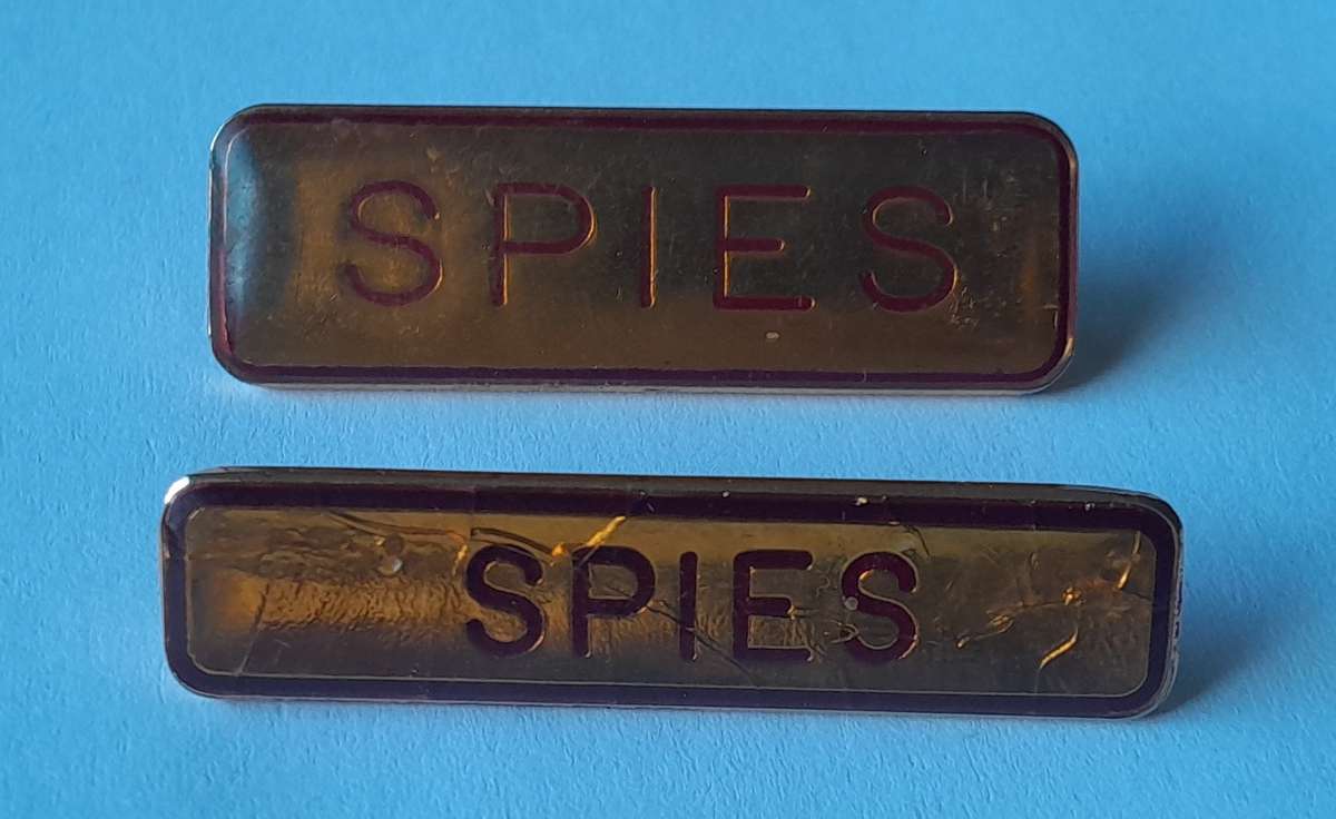 SADF Pair Name Tags "Spies".