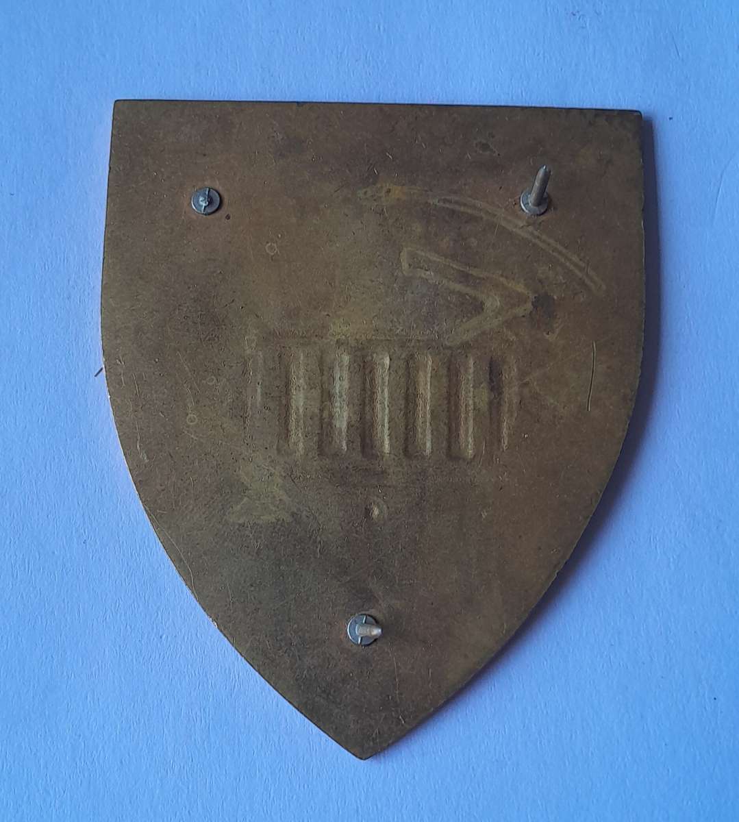 SADF Regiment Dan Pienaar Shoulder Flash.  2 Pins Intact.