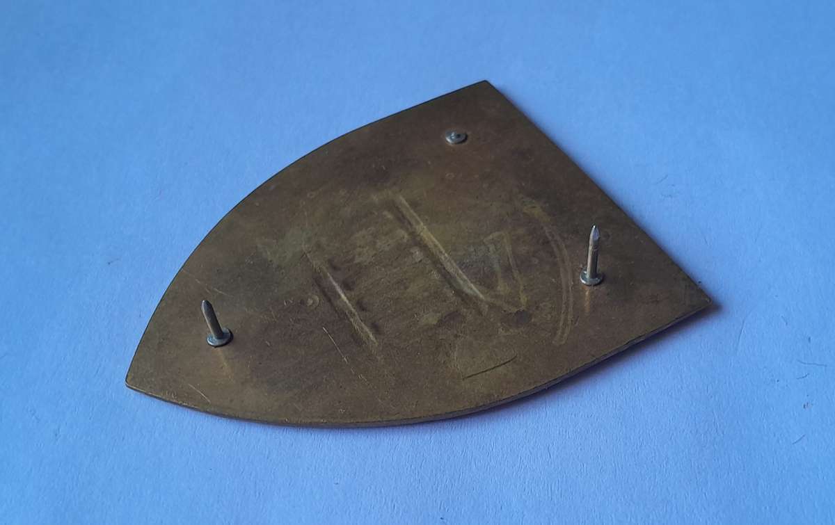 SADF Regiment Dan Pienaar Shoulder Flash.  2 Pins Intact.