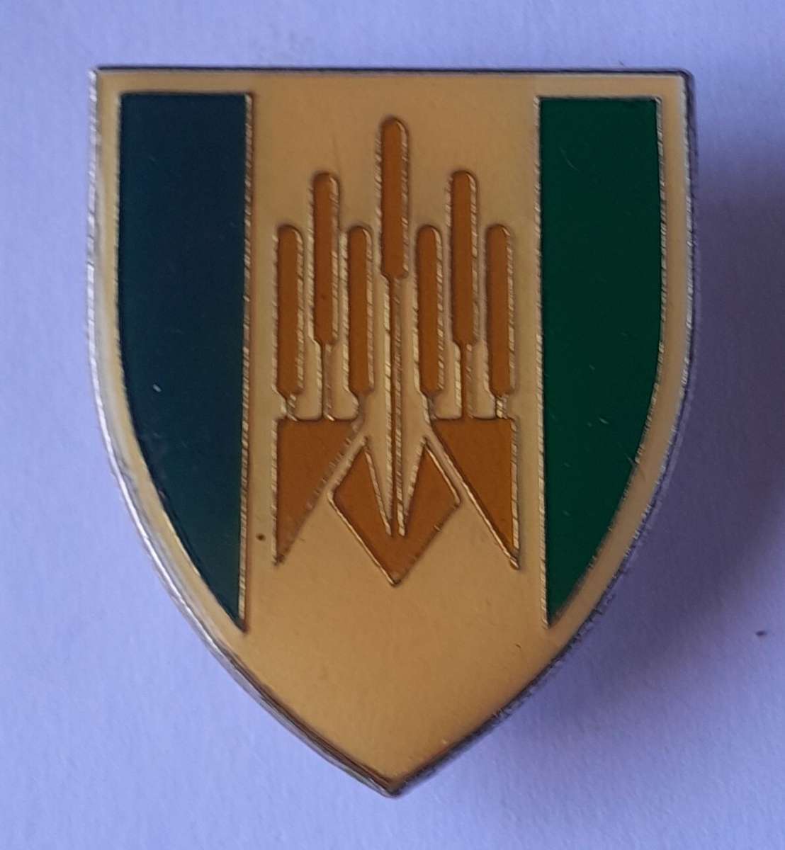 SWATF 101 Battalion (Ovamboland) Pocket Fob Flash.  All Pins Intact.