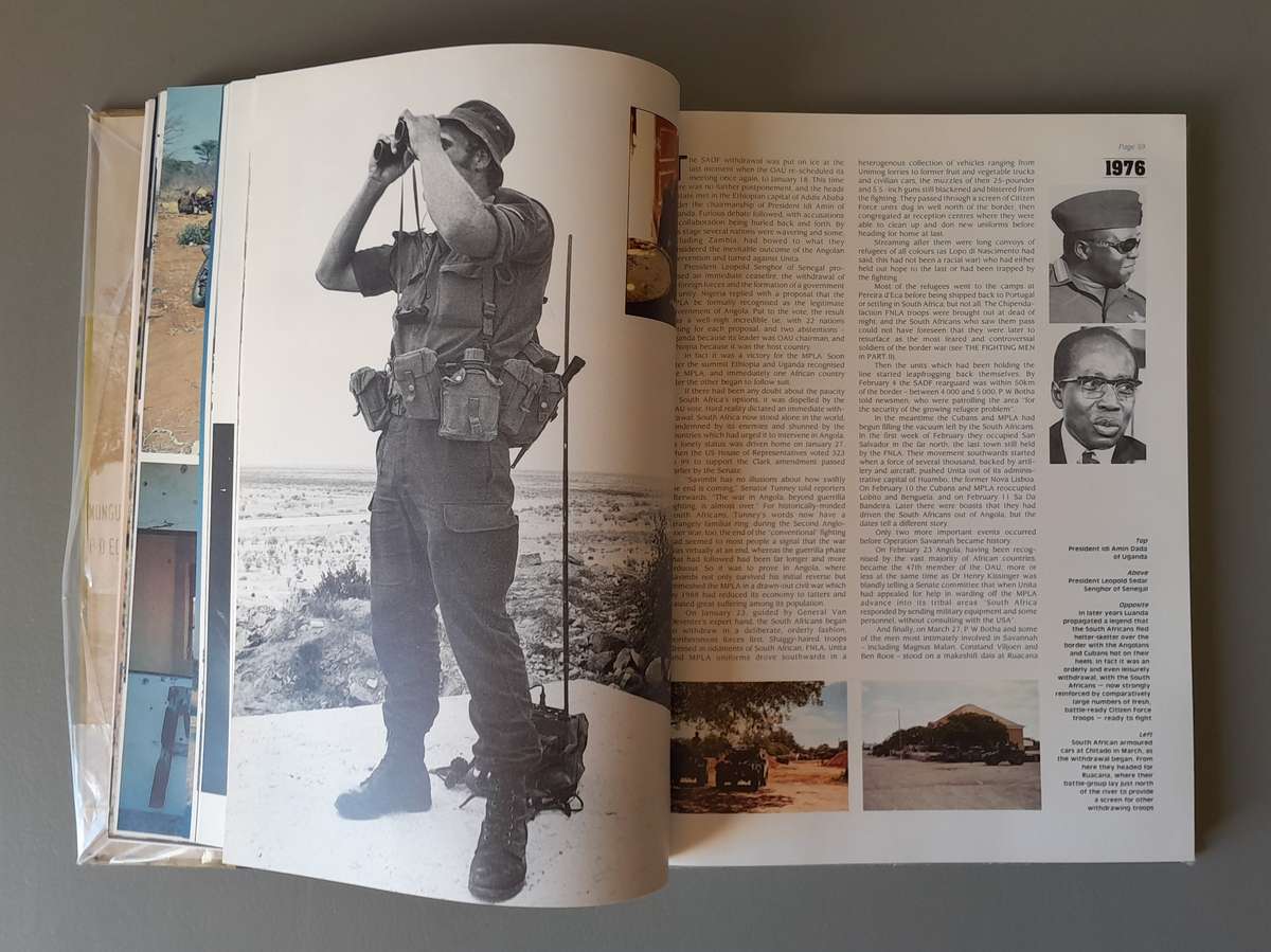 "South Africa's Border War 1966-1989" By Willem Steenkamp Hard Cover Book.