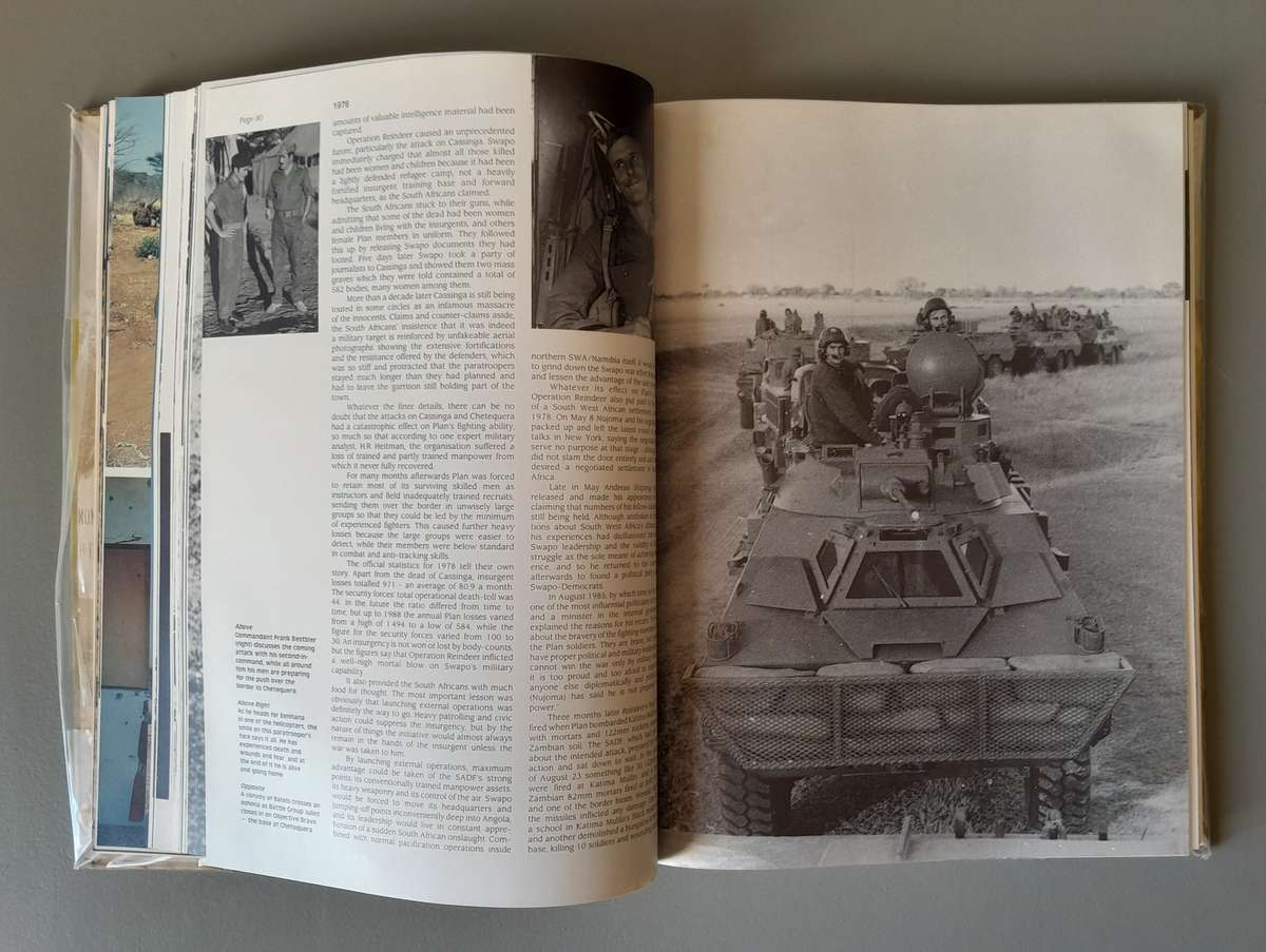 "South Africa's Border War 1966-1989" By Willem Steenkamp Hard Cover Book.