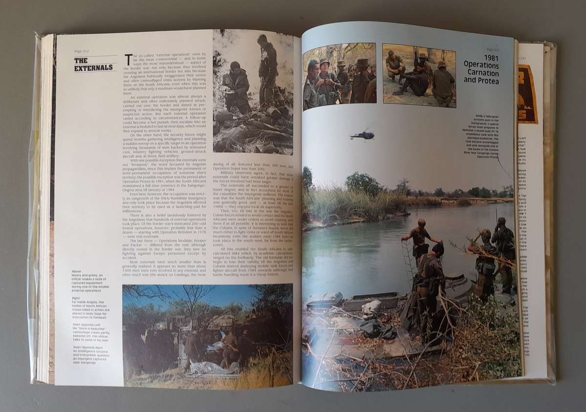 "South Africa's Border War 1966-1989" By Willem Steenkamp Hard Cover Book.