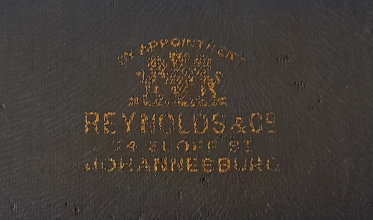 Antique Bi-Focal Eye Glasses With Case.