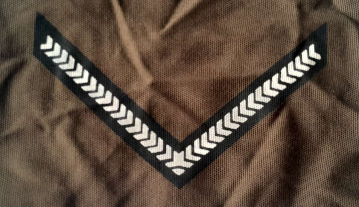 SADF Lance Corporal Rank Brassard.